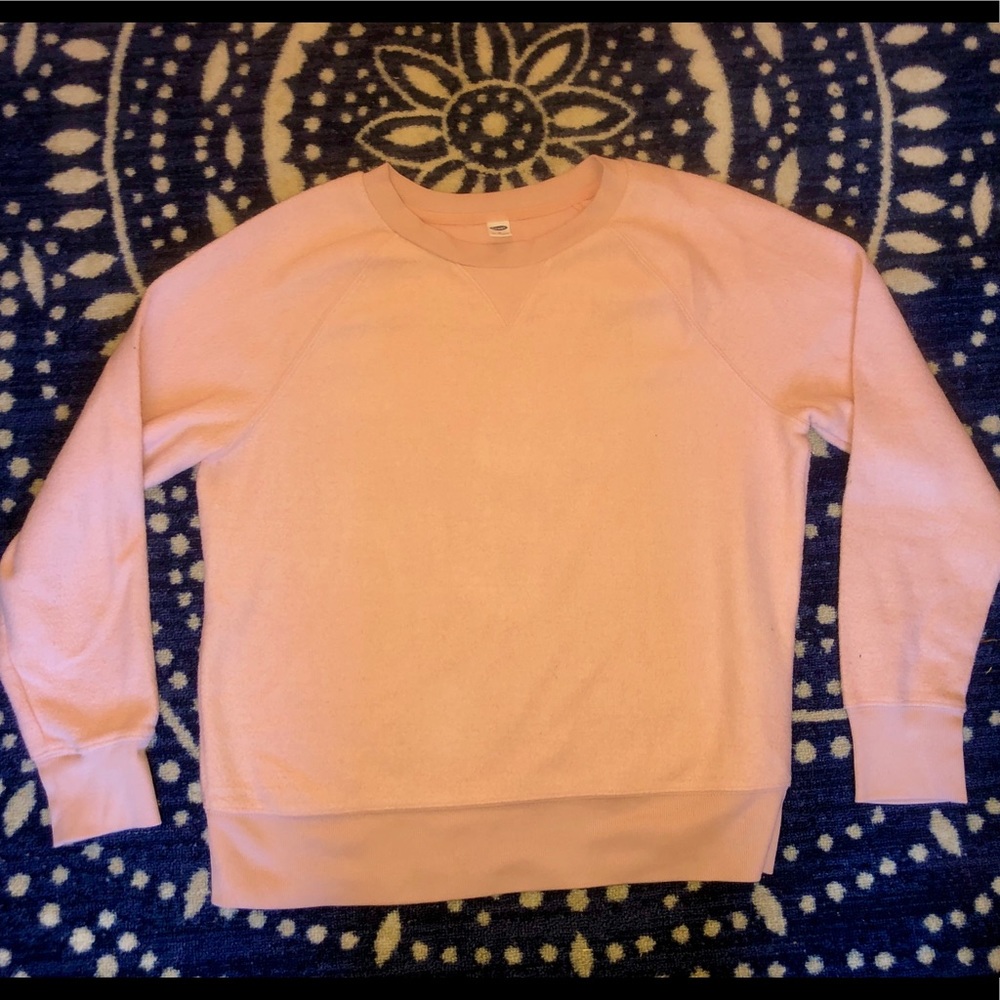 Old navy light blush pink crew neck